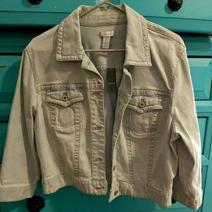 NWT Chico’s 3 Denim Jacket